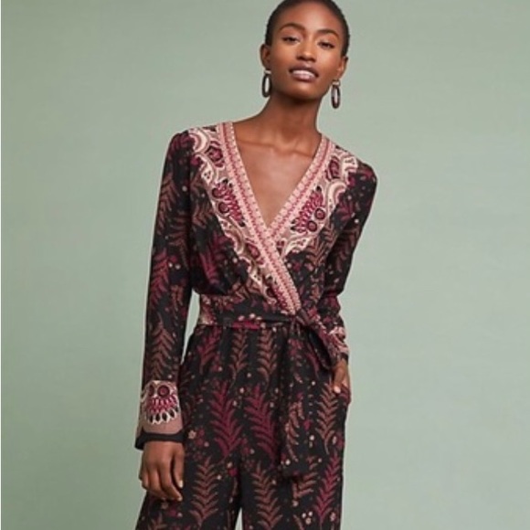 one september Pants - Anthropologie Breezeway Jumpsuit NWOT